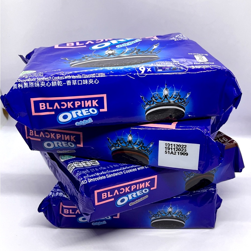 LIMITED Edition BLACKPINK Oreo CHOCOLATE FLAVOR with random PHOTOCARD (1 pack)